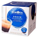 кофе капсулы DG GIMOKA Soave Decaffeinato 1 уп.х 16 капсул