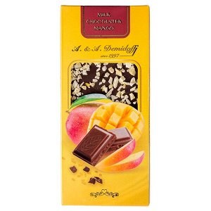 шоколад A&A Demidoff Молочный с манго 80 г 1/10
