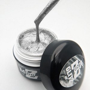 Glitz Gel MOOZ гель-краска (серебро)