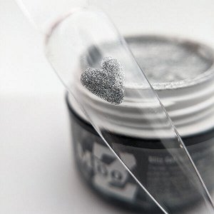 Glitz Gel MOOZ гель-краска (серебро)