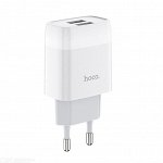 Cетевое зарядное устройство 2USB (2.4A) Hoco C73A