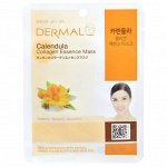Тканевая маска с экстрактом календулы Calendula Collagen Essence Mask