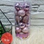 ШАРЫ НОВОГОДНИЕ 24шт