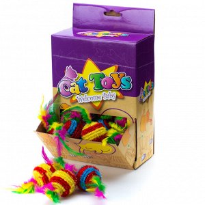 Игрушка Клубок 2 пера 30 шт