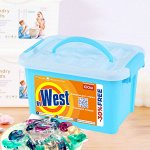 Капсулы для стирки &quot;West&quot; Тройной эффект / 40 шт. x 15 г