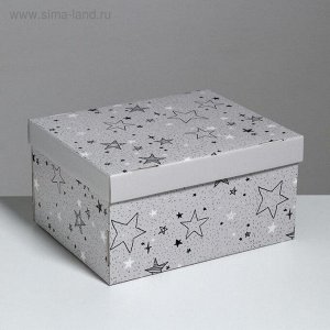 Коробка складная «Звёздные радости», 31,2 х 25,6 х 16,1 см