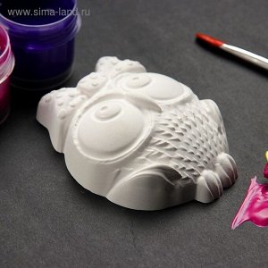 Фигура под роспись ""Сова"" 9х7см