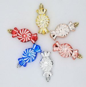 елочная игрушка "Конфета"