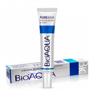 BIOAQUA ANTI-ACNE Увлажняющий крем для лица против акне , 30 г,12 шт/уп