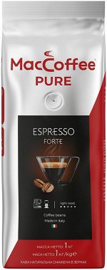 Кофе MacCoffee Pure Espresso Forte зерно 1000гр