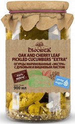 Dworek Огурцы маринованные &quot;Экстра&quot; с дубовым и вишневым листом