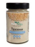 Паста Тахини из белого кунжута 180 г Nutvill