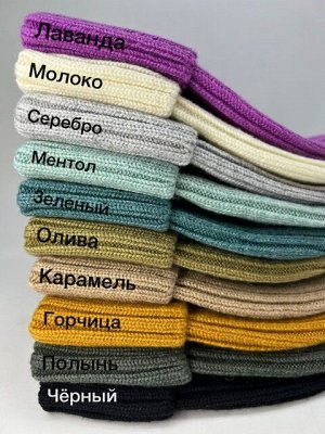 Шапка женская белая (осень-весна)