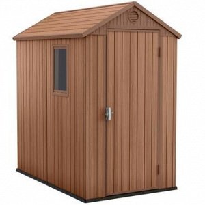Сарай Darwin 4х6 (125,8 x 184,5 x 205 см) коричневый