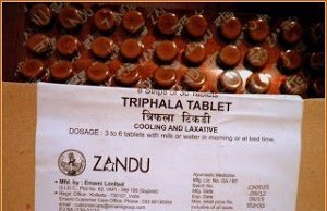 Трифала в таблетках, TRIPHALA TABLET, ZANDU 30 таб.