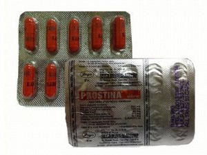 Простина (Prostina) лечение острого и хронического простатита. 10 кап