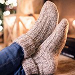 Зимние носочки для всей семьи. Держим ножки в тепле