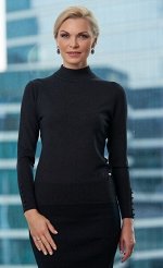 Водолазка 3004(стразы), Чёрный