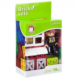Констр. пласт. крупн. детали Bricks sets, BOX 10x13x5,5см, арт.C2310