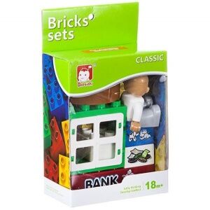 Констр. пласт. крупн. детали Bricks sets, банк, BOX 10x13x5,5см, арт.C2311