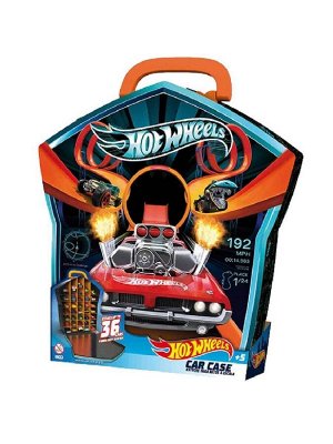 Кейс для хранения HOT WHEELS HWCC3-B чёрный 36 машинок