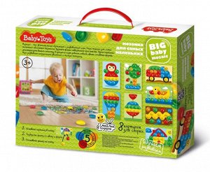 Мозаика для самых маленьких BABY TOYS d40/5 цв/31 эл