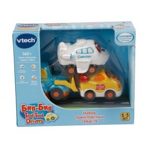 Игровой набор 3в1 VTech Бип-Бип Toot-Toot Drivers, арт. 80-202426