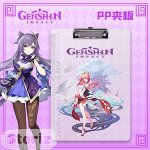 Планшет с зажимом &quot;Genshin Impact&quot; Яэ Мико, А4