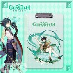 Планшет с зажимом &quot;Genshin Impact&quot; Венти, А4