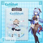 Планшет с зажимом &quot;Genshin Impact&quot; Барбара, А4