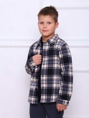 Рубашка МЛШ-8 "Техас с начесом" черный