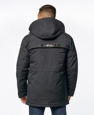 Продам зимнюю куртку черного цвета размер 48-50