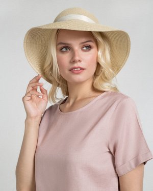 Шляпа летняя жен. (130908) бежевый