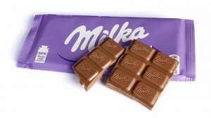 Шоколад Милка классический / Молочный шоколад Milka Alpine Milk 100 гр
