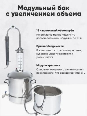 Модуль увеличения объёма СА Органик 2 20 литров