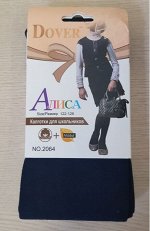 Колготки для школьниц гладкие, микрофибра