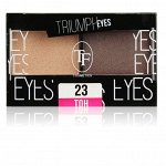 Тени для век TF Cosmetics двухцветные Triumph Eyes, CTE33, тон 23, ТФ, Триумф, TRIUMPH