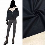 НОВИНКА! Мех на трикотажной основе Черный 99-751/9967МИ
