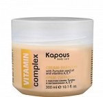 Kapous, Крем-парафин «VITAMIN complex» с маслом семян Тыквы и витаминами A, E, F, 300 мл, арт.2588