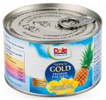 Ананасы Gold кусочками в соке 227гр