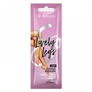 Soleo, Косметика для загара крем-автобронзатор для ног Lovely Legs Strong Bronzer, 10 мл