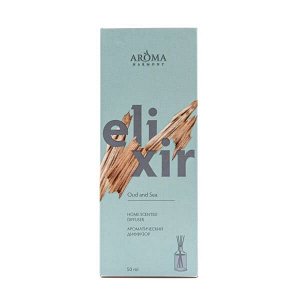 AROMA HARMONY, Диффузор ароматический ELIXIR OUD AND SEA, 50 мл