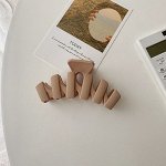 Заколка для волос &quot;крабик&quot;, цвет светло-коричневый