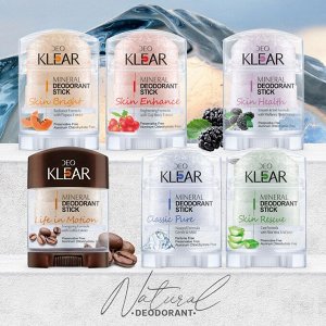 DEO KLEAR mineral deodorant stick 60/70 g