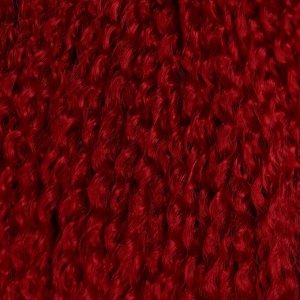 САМБА Афролоконы, 60 см, 270 гр, цвет тёмно-красный HKBТ1762 (Бразилька)