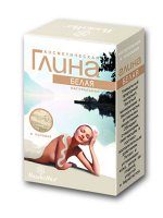 Глина белая косметическая 100 г, &quot;МедикоМед®&quot;, коробочка