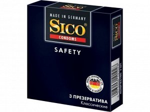 Презервативы Sico SAFETY Классические (3 шт.)