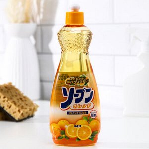 Средство для мытья посуды (гель) KANEYO Сладкий Апельсин 600мл, Япония