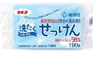 Мыло для стирки KANEYO с антибактериальным дезодорирующим эффектом для удаления стойких загрязнений 190г