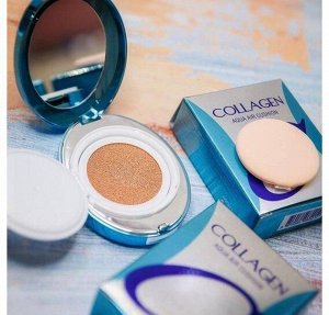 Компактный кушон  с коллагеном COLLAGEN AQUA AIR CUSHION